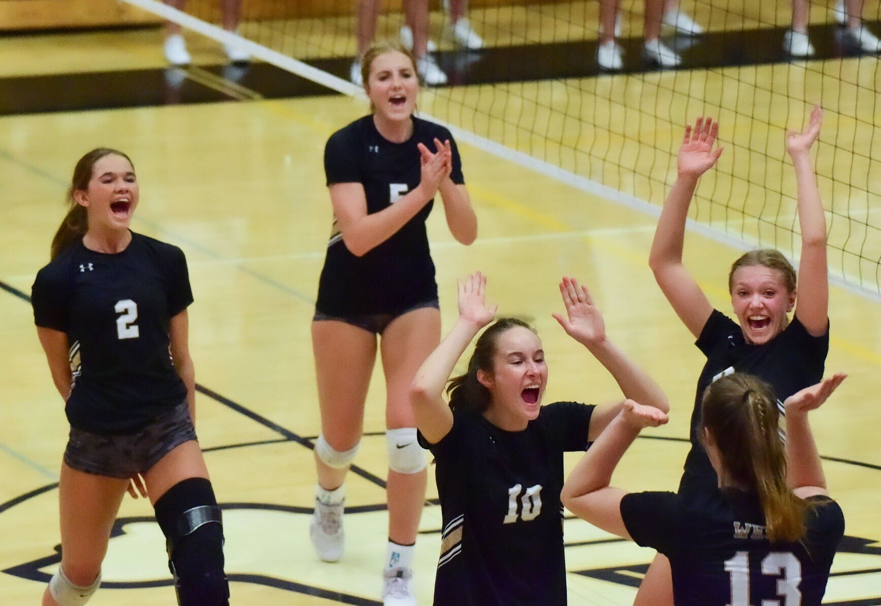 Billings West vs. Billings Skyview volleyball